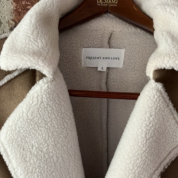 Faux Suede Lined Jacket - Picture 2 of 5